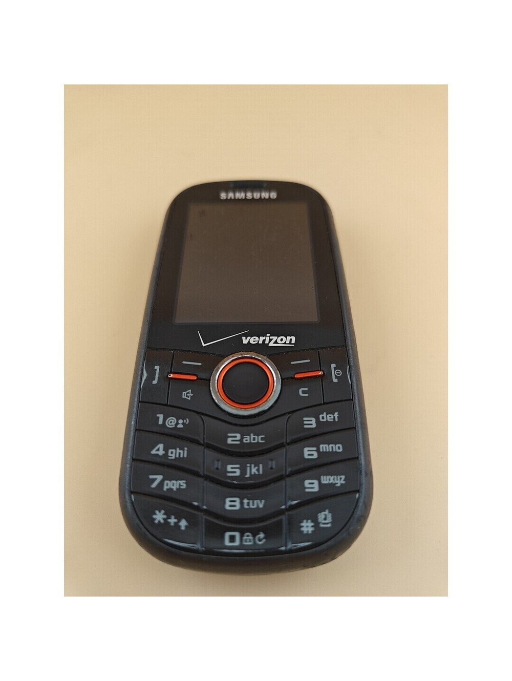 Samsung Intensity SCH-U450 Verizon QWERTY Slider Phone Black Used No Charger